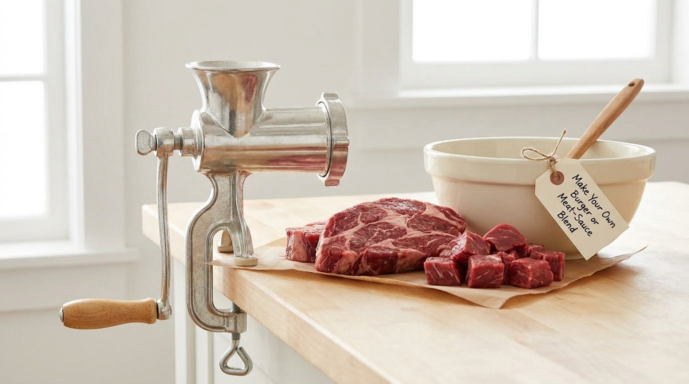 Make Your Own Burger or Meat-Sauce Blend