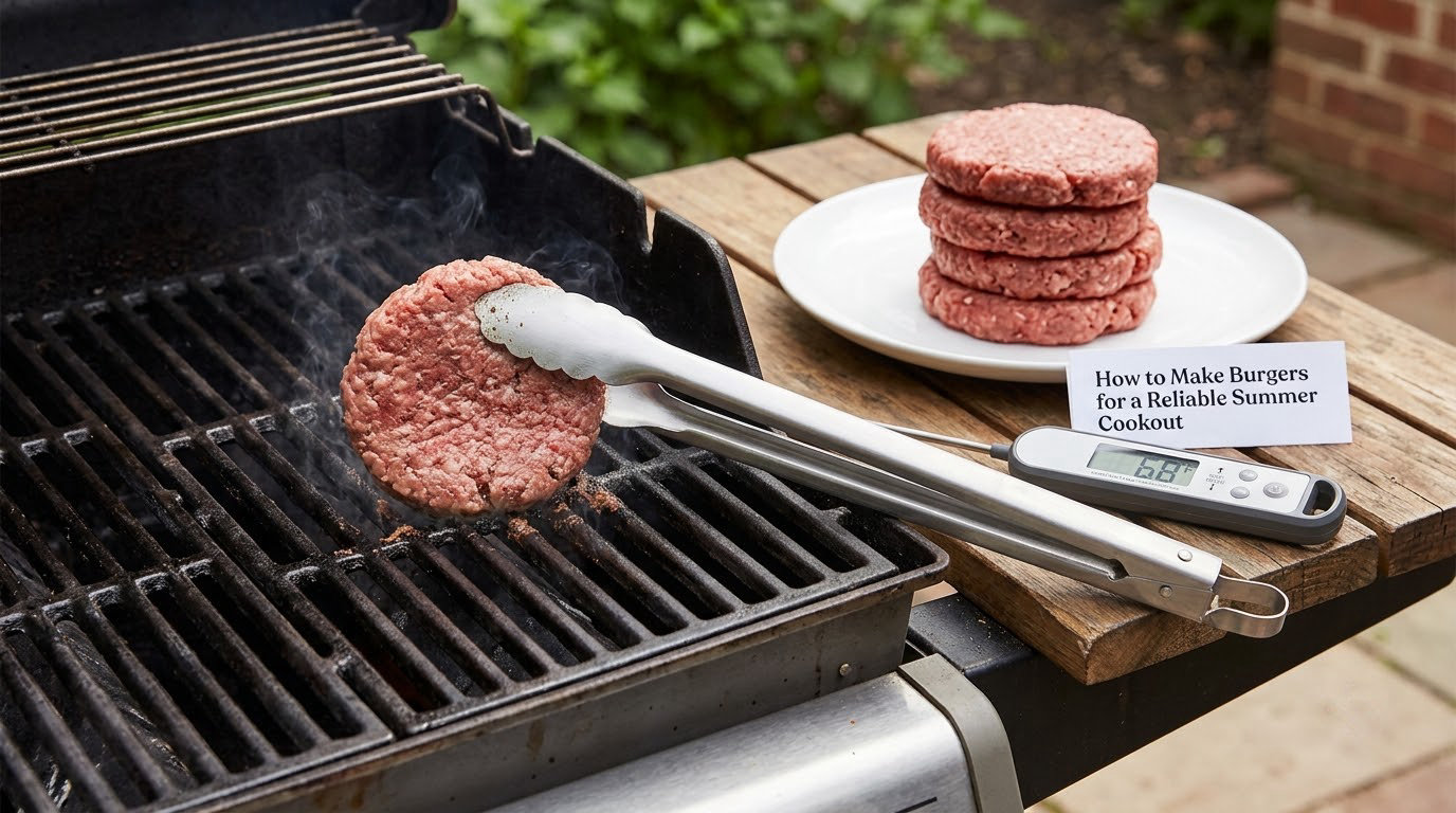 How to Make Burgers for a Reliable Summer Cookout
